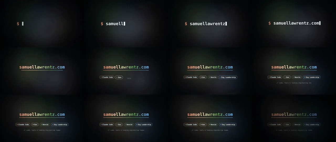 One-shot contact sheet, 2 frames per second